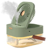 AquaBreeze | Ventilator met Vernevelaar en Sfeerverlichting
