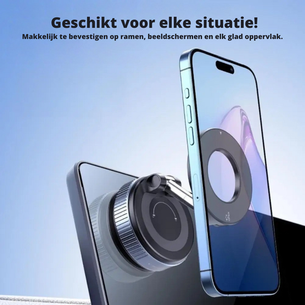 SpinGrip Universal | Telefoonhouder met 360° Rotatie en Zuignap