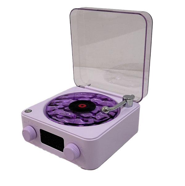 Retro Turntable | Bluetooth Speaker met RGB-projectie