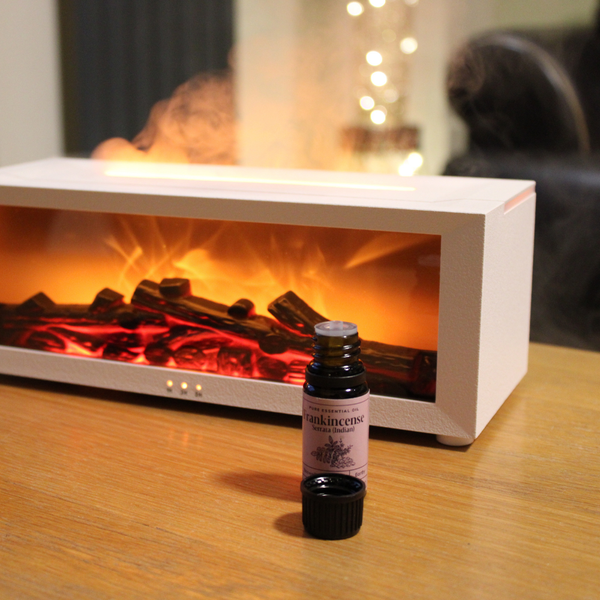 FlameAura | Aroma Diffuser met Flikkerend Vlameffect