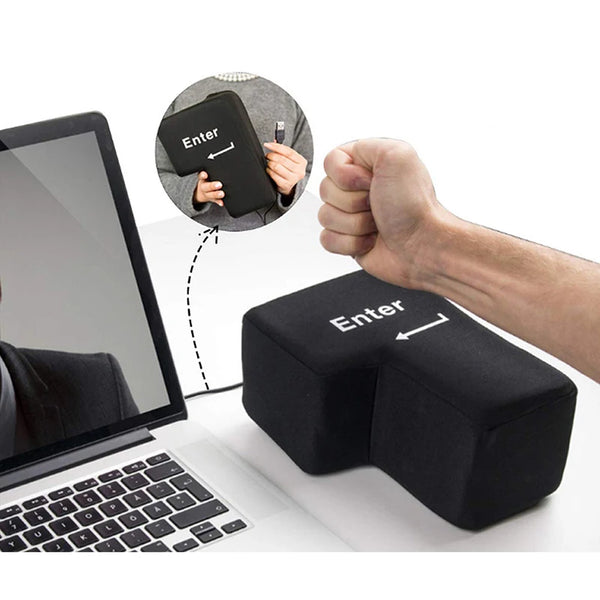 BIG ENT | Extra Grote Entertoets met USB-aansluiting