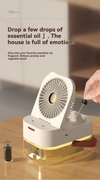 AquaBreeze | Ventilator met Vernevelaar en Sfeerverlichting