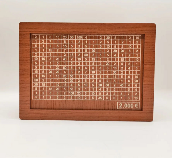 SaveSmart | Houten Spaarpot met Uitneembaar Deel