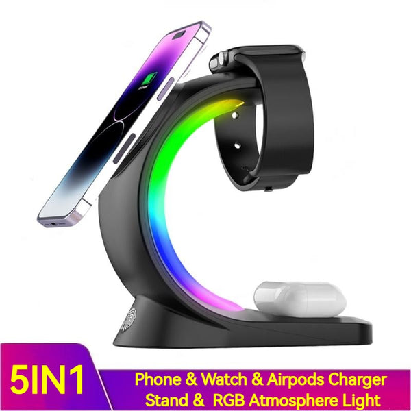 MagCharge | 4-in-1 Magnetische Snellader voor iPhone en AirPods