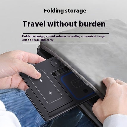 ChargeMax | 3-in-1 Draadloos Oplaadstation met Dubbele Spoel