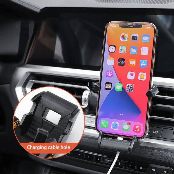 RaceSeat | Autotelefoonhouder in Racestoelstijl, 360° Draaibaar