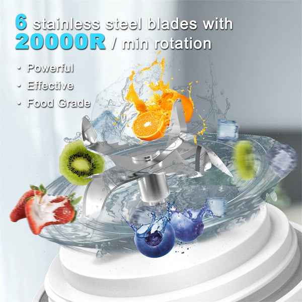 BlendMate Mini | Draagbare Blender met Beker van 600 ml