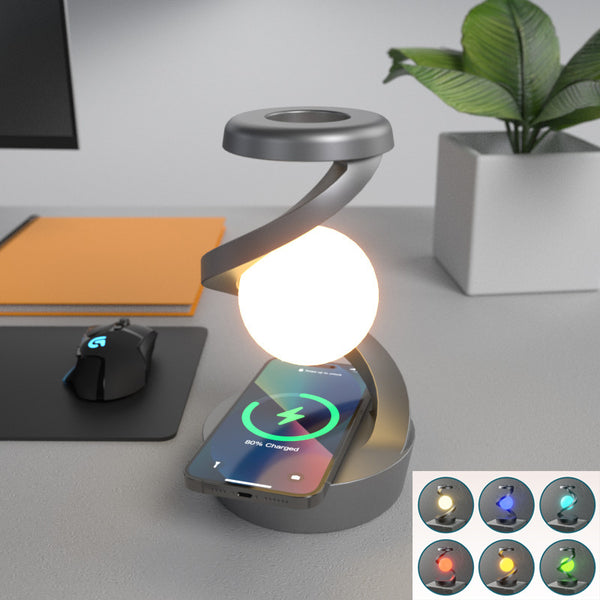 MoonGlow | Draaiende Maanlamp voor Bureau en Nachtkastje