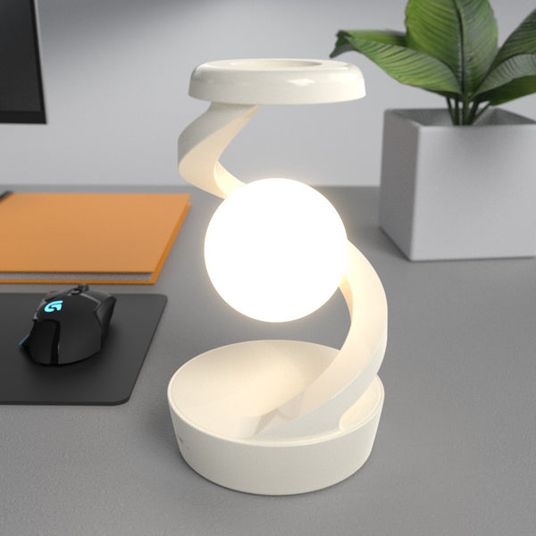 MoonGlow | Draaiende Maanlamp voor Bureau en Nachtkastje