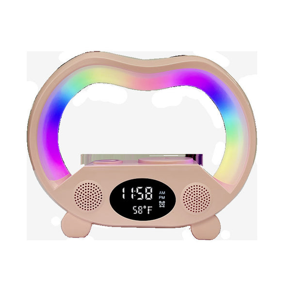 SmartGlow | 6-in-1 Tafellamp met Speaker en Draadloos Opladen