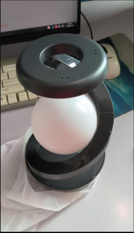 MoonGlow | Draaiende Maanlamp voor Bureau en Nachtkastje