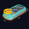 Turbo Tykes interactief racestuur met kleurrijke knoppen en zuignappen