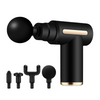 PocketPulse | Compact Massagepistool met 4 Opzetstukken